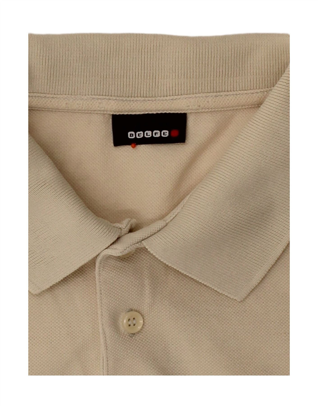 Camisa polo masculina BELFE grande bege
