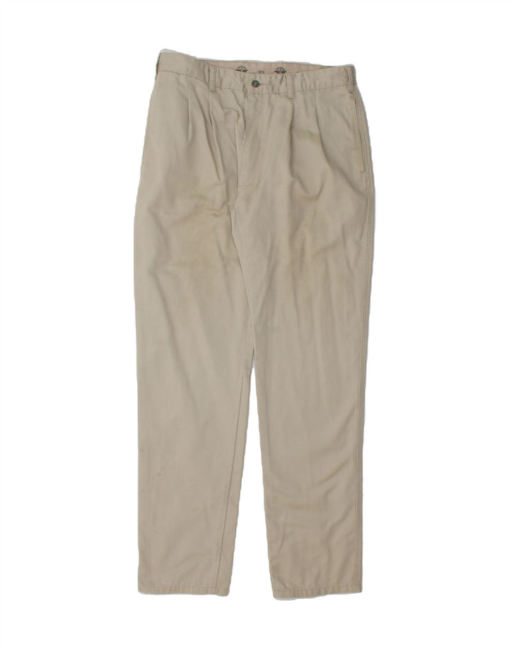 DOCKERS Mens Pegged Chino Trousers W36 L34 Beige Vintage Dockers and Second-Hand Dockers from Messina Hembry 