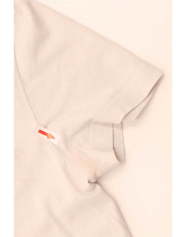 Camiseta masculina Tommy Hilfiger top pequeno algodão branco