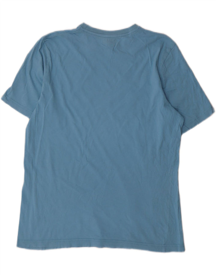 Camiseta gráfica masculina Kappa Top grande azul