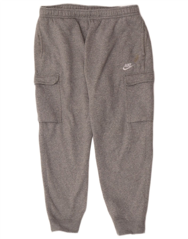 Calça esportiva Nike masculina Cargo Joggers grande algodão cinza