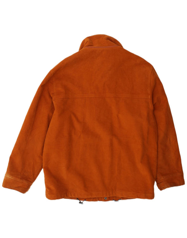 Jaqueta corta-vento masculina Navigare UK 40 grande marrom