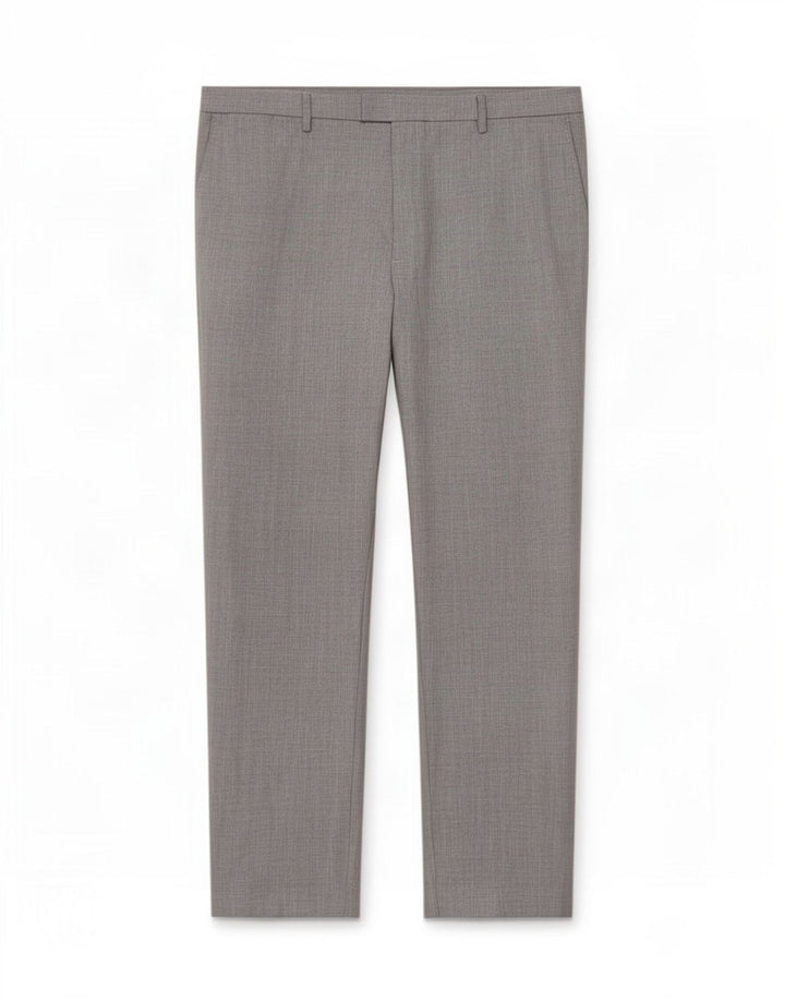 Calça masculina Marks & Spencer Slim Suit W44 L31 cinza poliéster