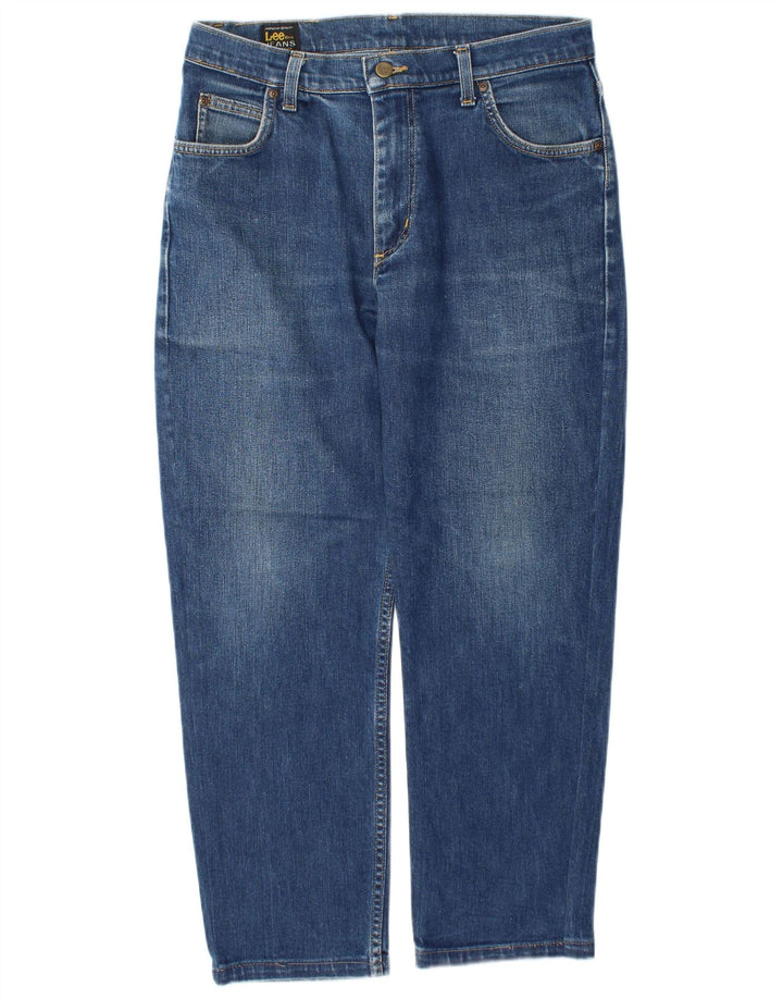 Calça Jeans Cônica Masculina Lee W34 L27 Azul