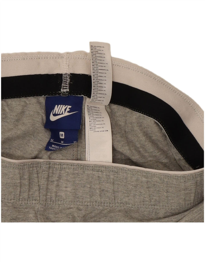 Leggings Nike Femininas Graphic UK 12 Algodão Cinza Médio