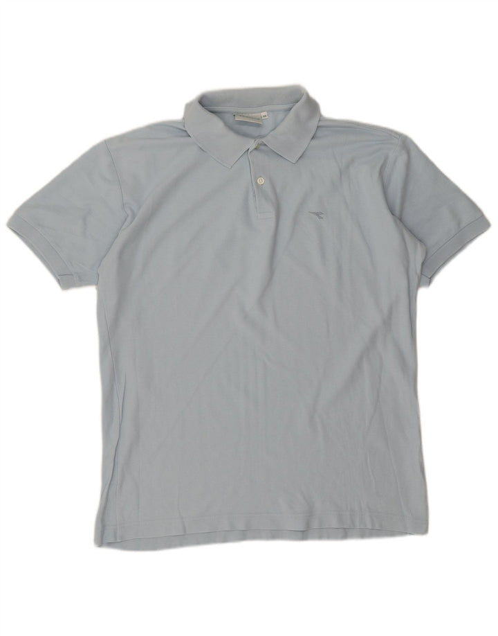 Camisa polo masculina Diadora IT 48 azul médio