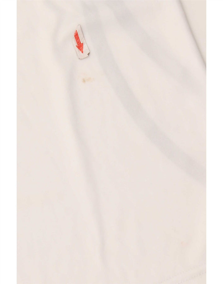 Puma camiseta feminina gráfica top médio branco poliéster