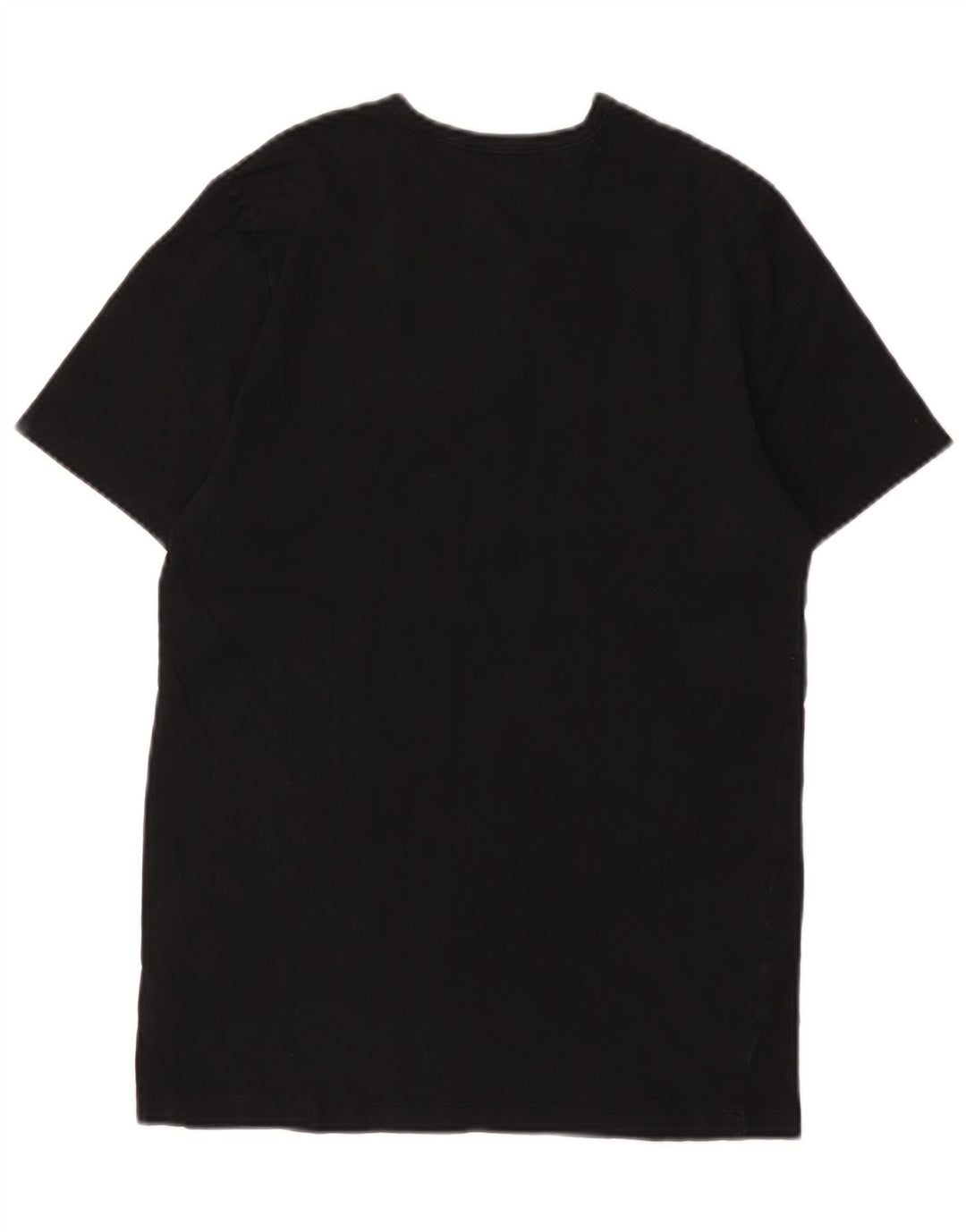 Hugo Boss Mens T-Shirt Top Pequeno Algodão Preto