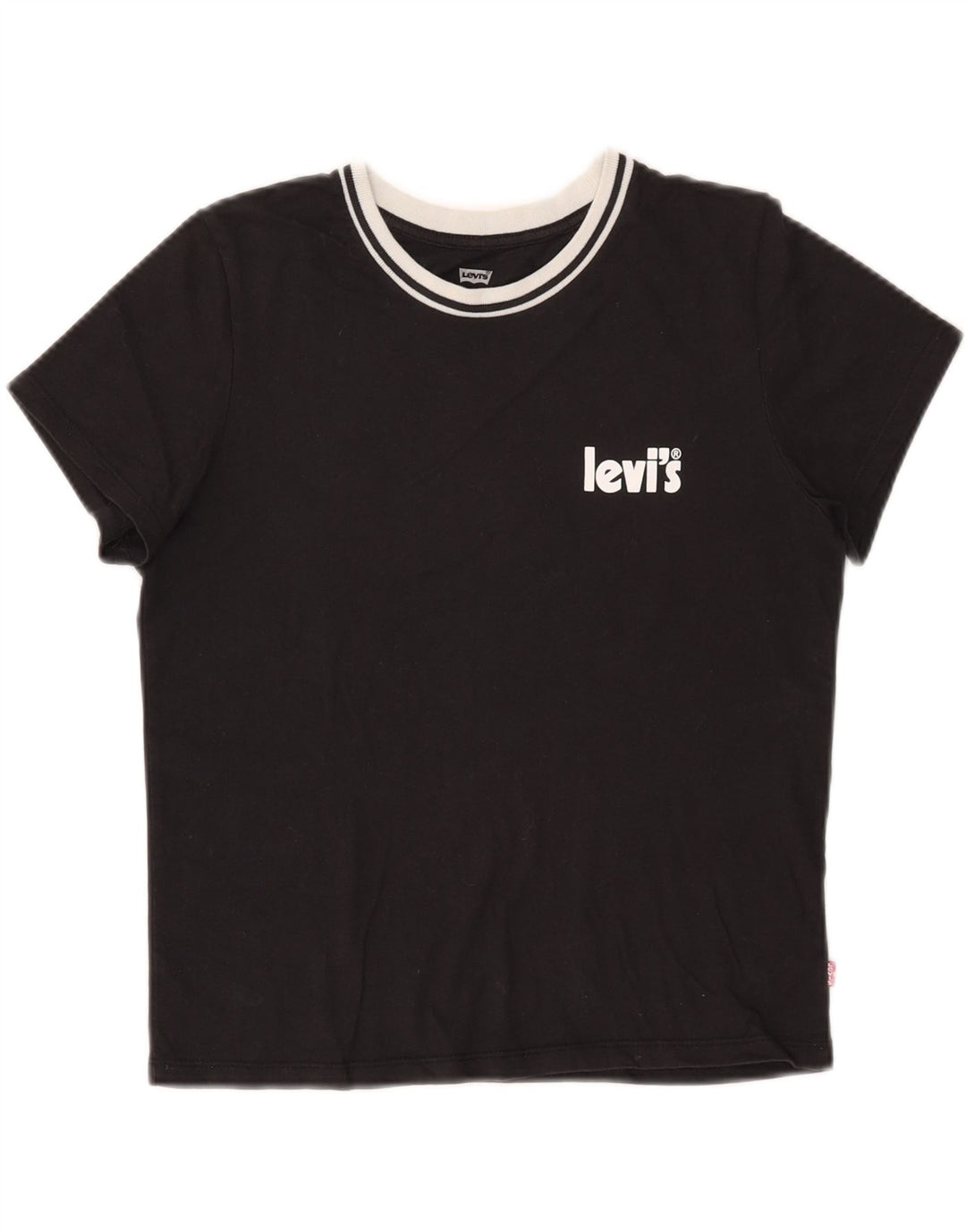 Camiseta feminina LEVI'S UK 6 XS preta