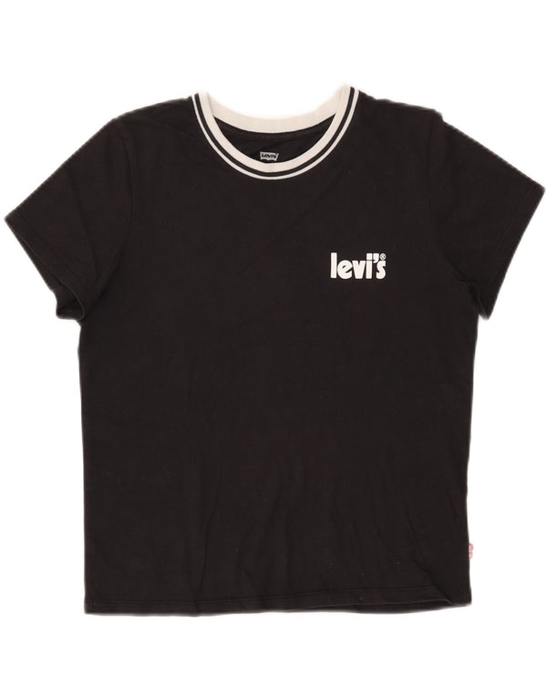 Camiseta feminina LEVI'S UK 6 XS preta