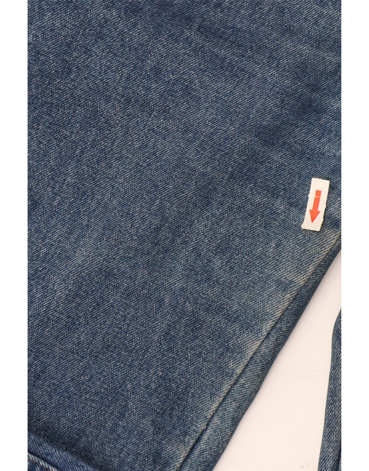 Jeans cônicos masculinos POP 84 W28 L29 azul