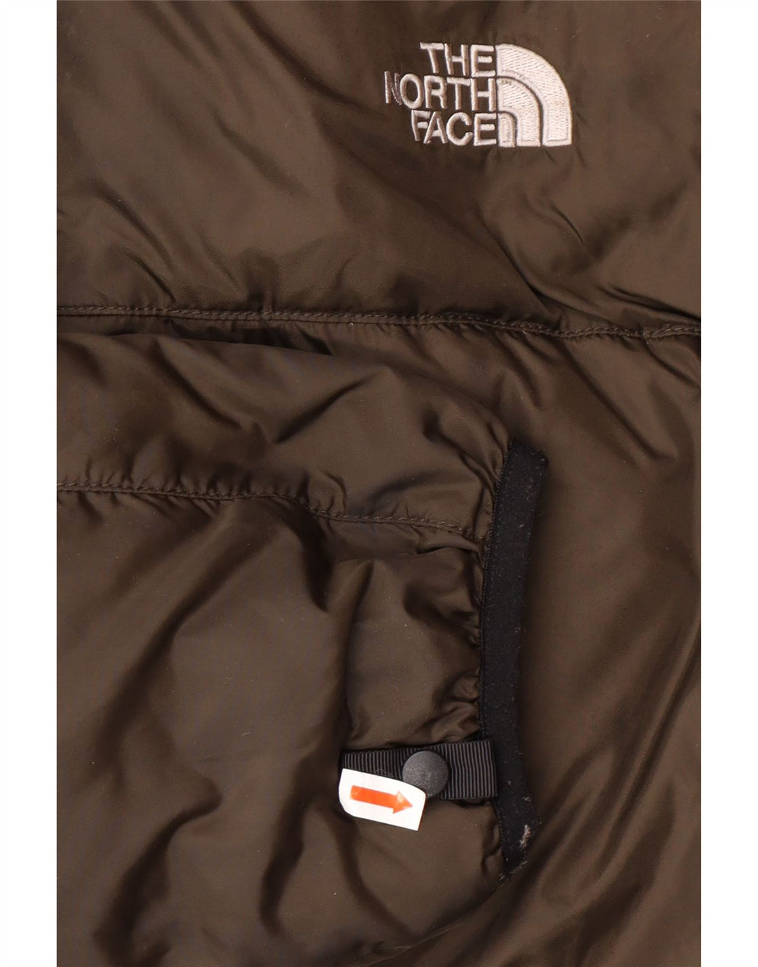 Jaqueta acolchoada masculina THE NORTH FACE 550 Reino Unido 42 XL cáqui nylon