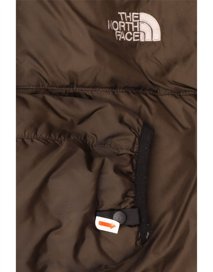 Jaqueta acolchoada masculina THE NORTH FACE 550 Reino Unido 42 XL cáqui nylon