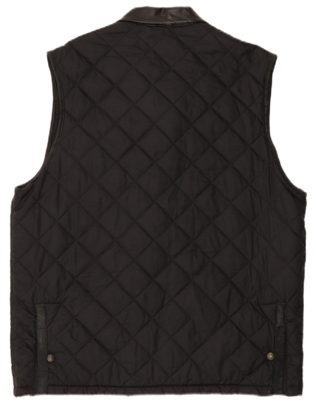 Colete acolchoado masculino Cotton's Industries UK 38 médio preto