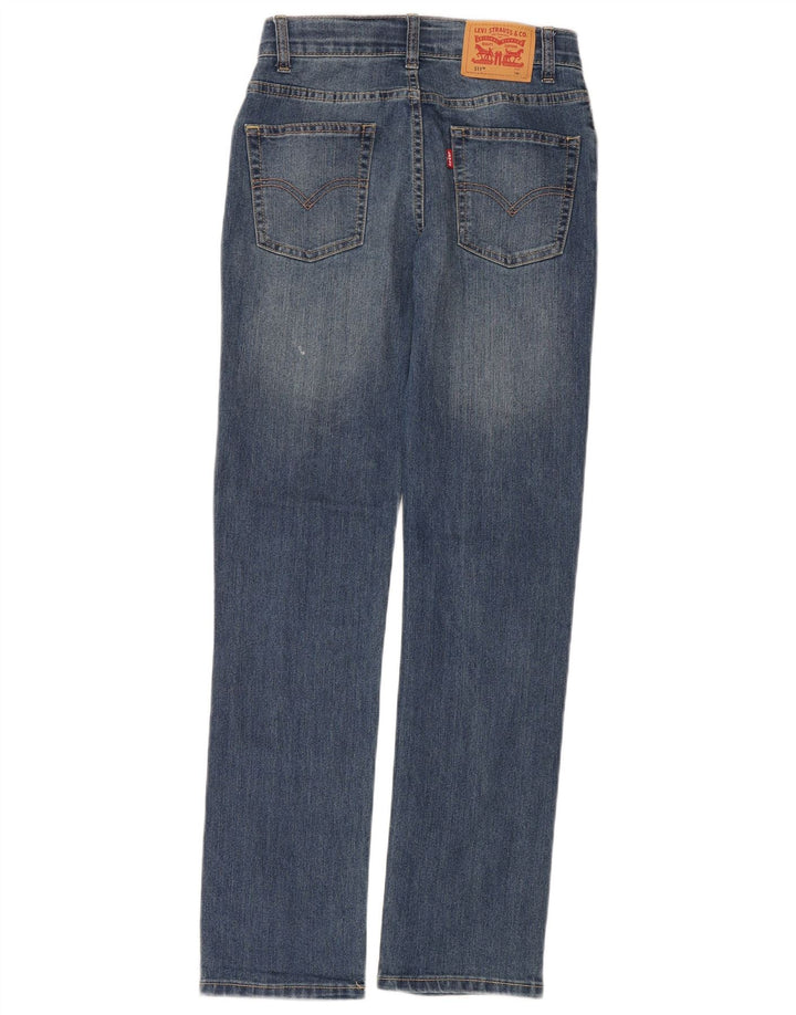 Levi's Meninos 511 Slim Jeans 13-14 Anos W28 L30 Azul Algodão