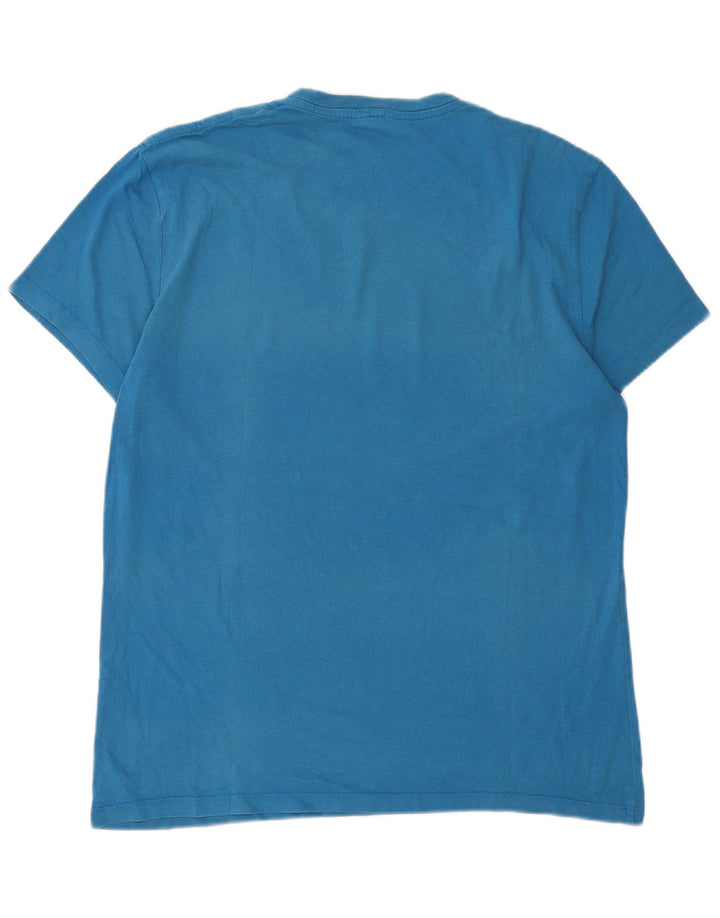 Camiseta masculina Jack Wills Top médio algodão azul