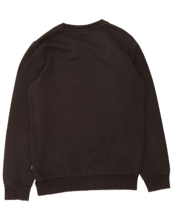 PUMA Mens Moletom Jumper XS Algodão Preto