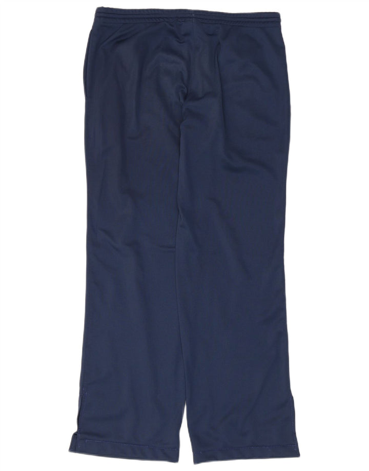 Calça de treino masculina Asics poliéster azul marinho médio