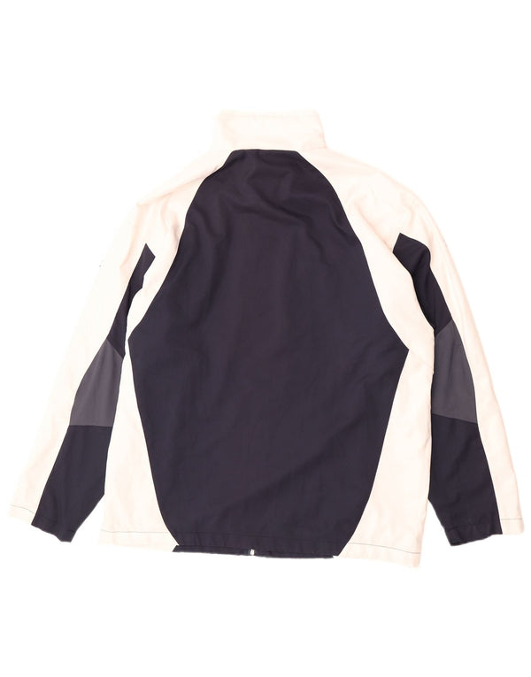 Lotto Mens Treino Top Jaqueta Grande Azul Marinho Colourblock Poliéster