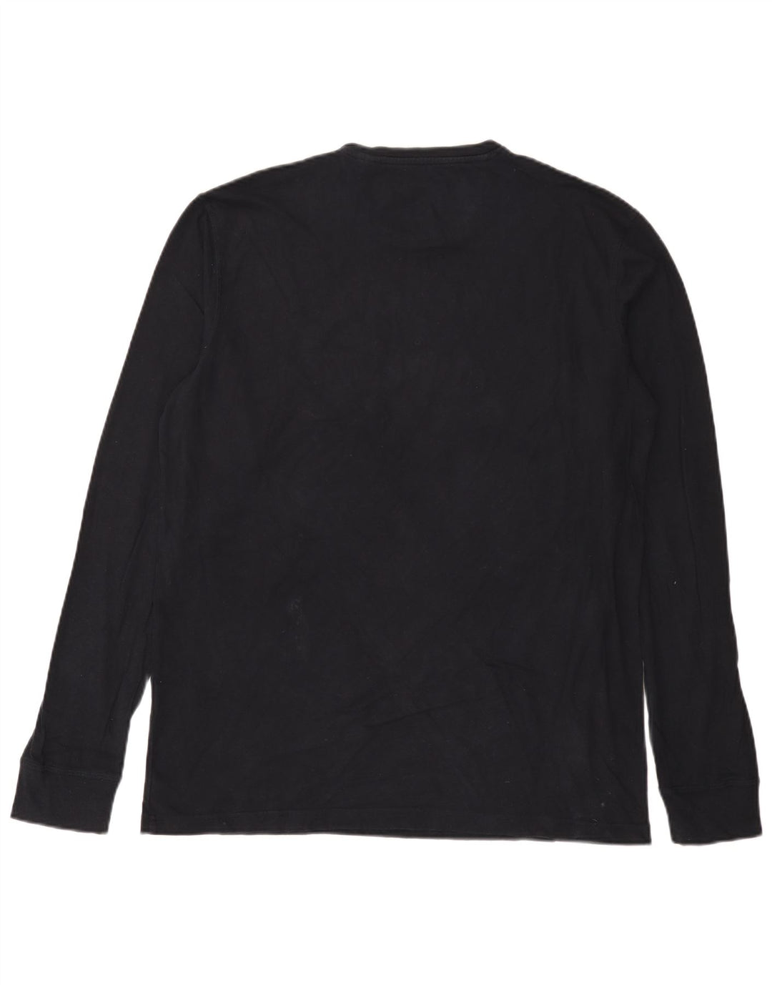 Murphy & Nye Mens Sailmakers Gráfico Top Manga Longa 2XL Azul Marinho
