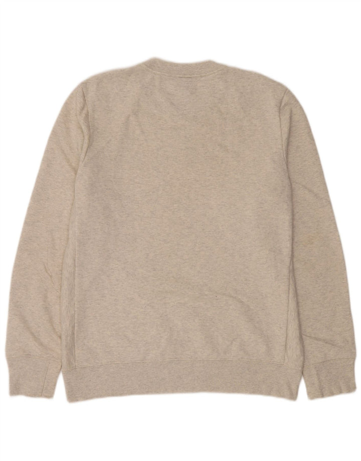 Suéter masculino Paul Smith com capuz cinza médio e algodão manchado