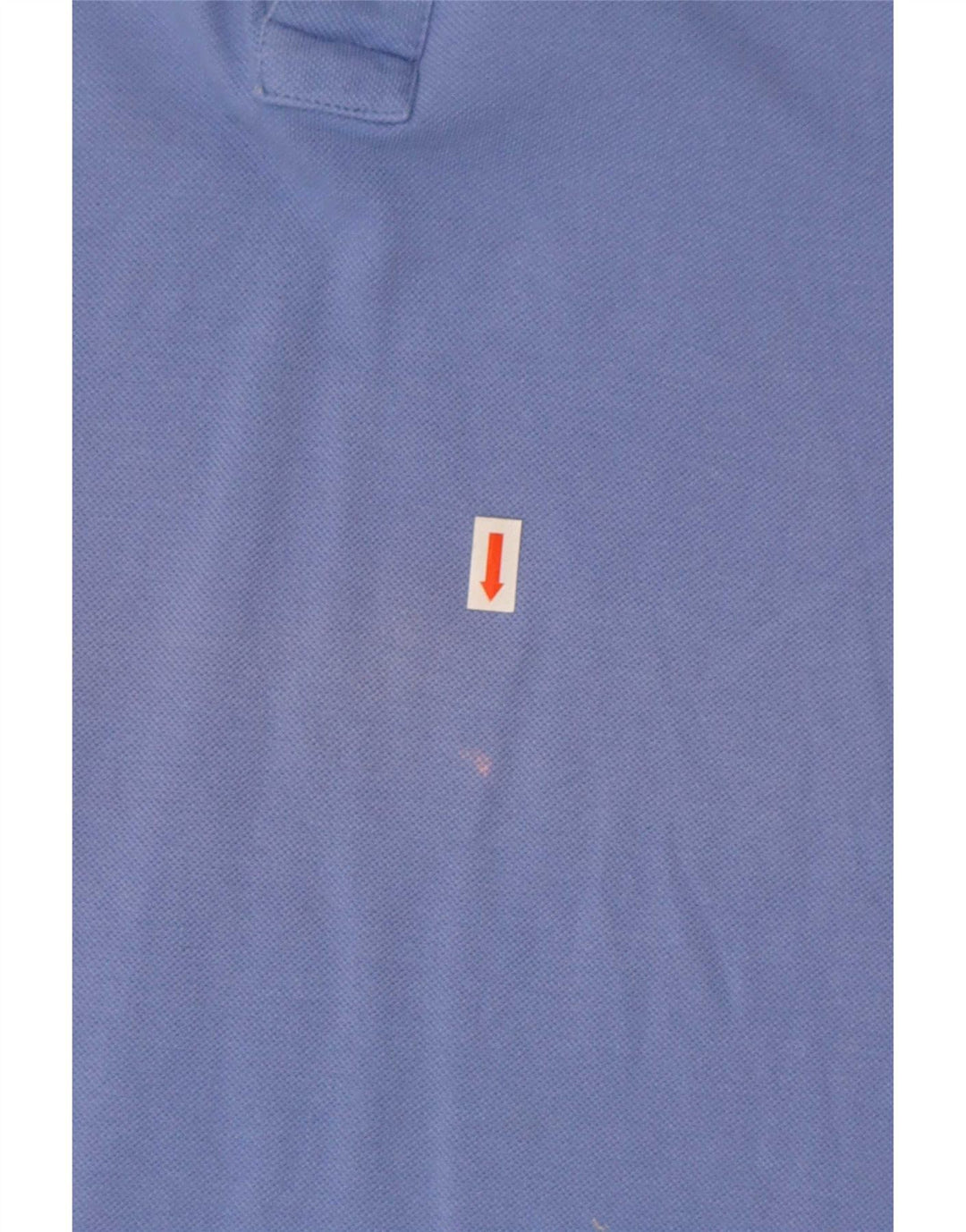 Camisa pólo masculina Murphy & Nye grande algodão azul