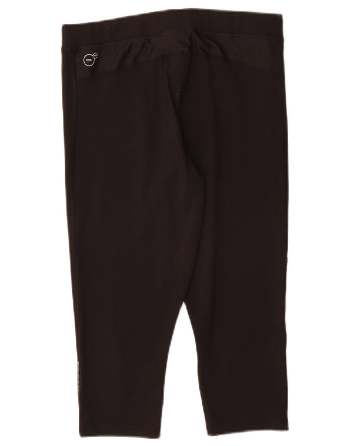 Puma Womens Capri Leggings UK 8 Pequeno Poliéster Preto