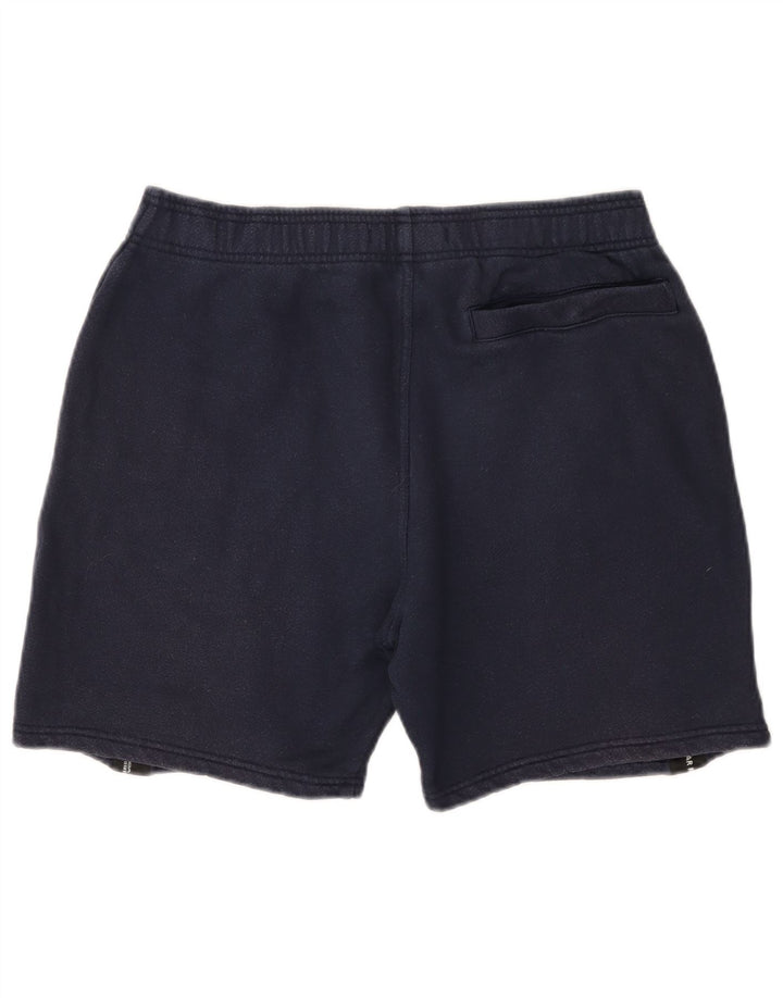 Shorts esportivos gráficos masculinos G-STAR médio algodão azul marinho