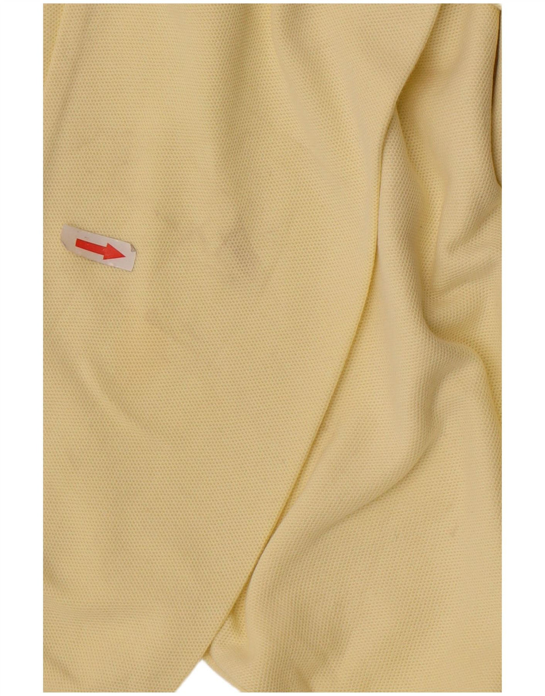 Camisa polo masculina Fila manga comprida IT 50 algodão amarelo médio