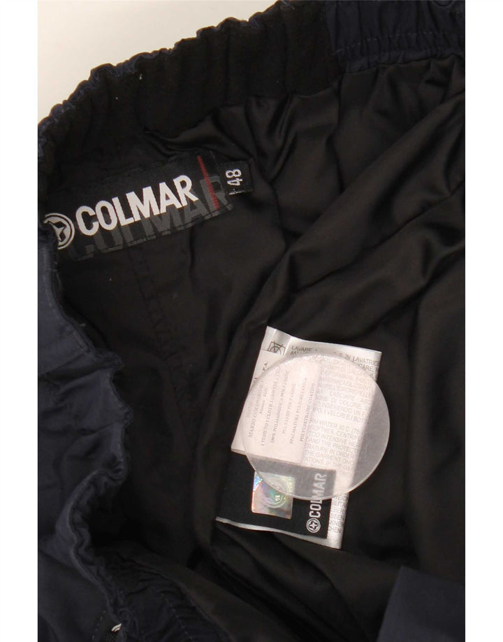 Calça corta-vento masculina Colmar IT 48 médio W30 L32 azul marinho poliamida
