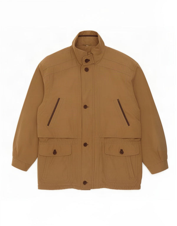 Casaco acolchoado masculino vintage IT 56 3XL Bege