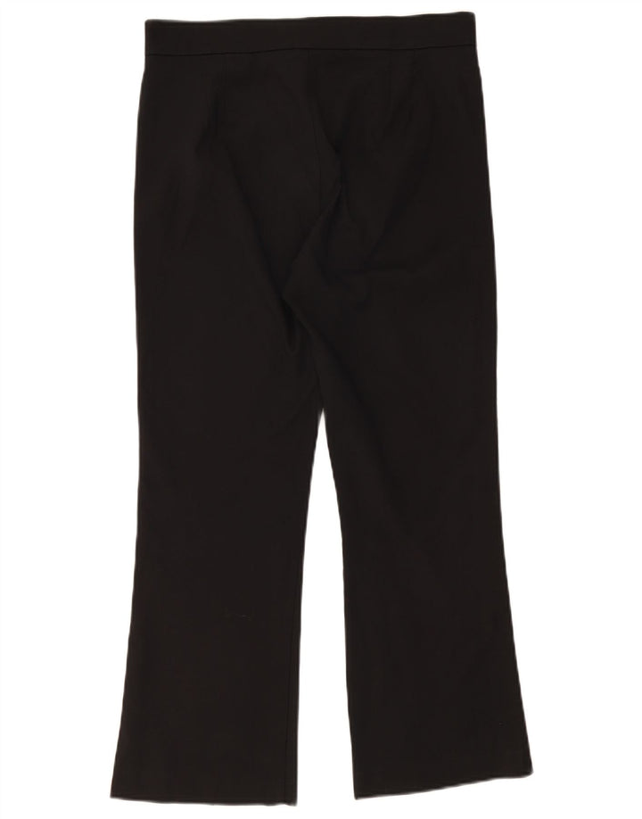 Zara Calça feminina casual bootcut grande W30 L26 preta