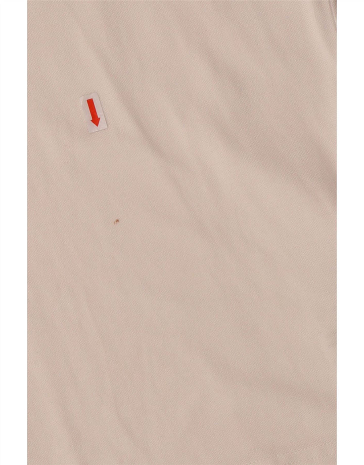 Camisa polo masculina DIADORA algodão branco médio
