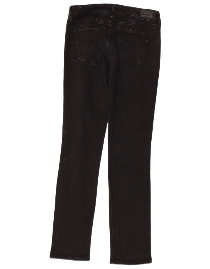 REPLAY Jeans feminino Vicky Slim W29 L32 algodão preto