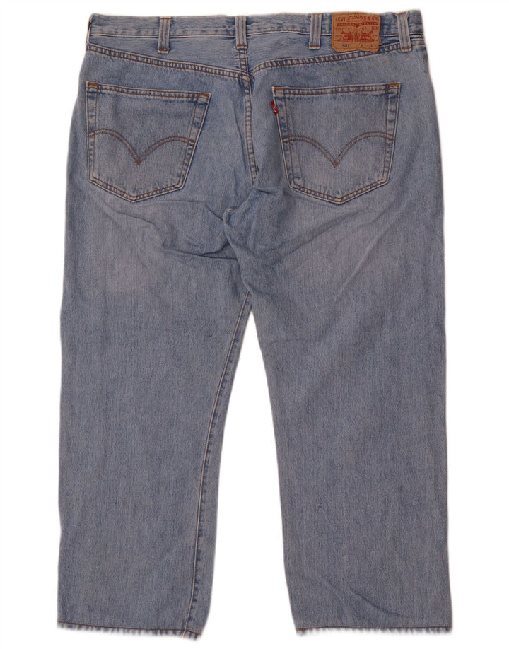 Levi's Masculino 501 Straight Jeans W40 L26 Azul Algodão
