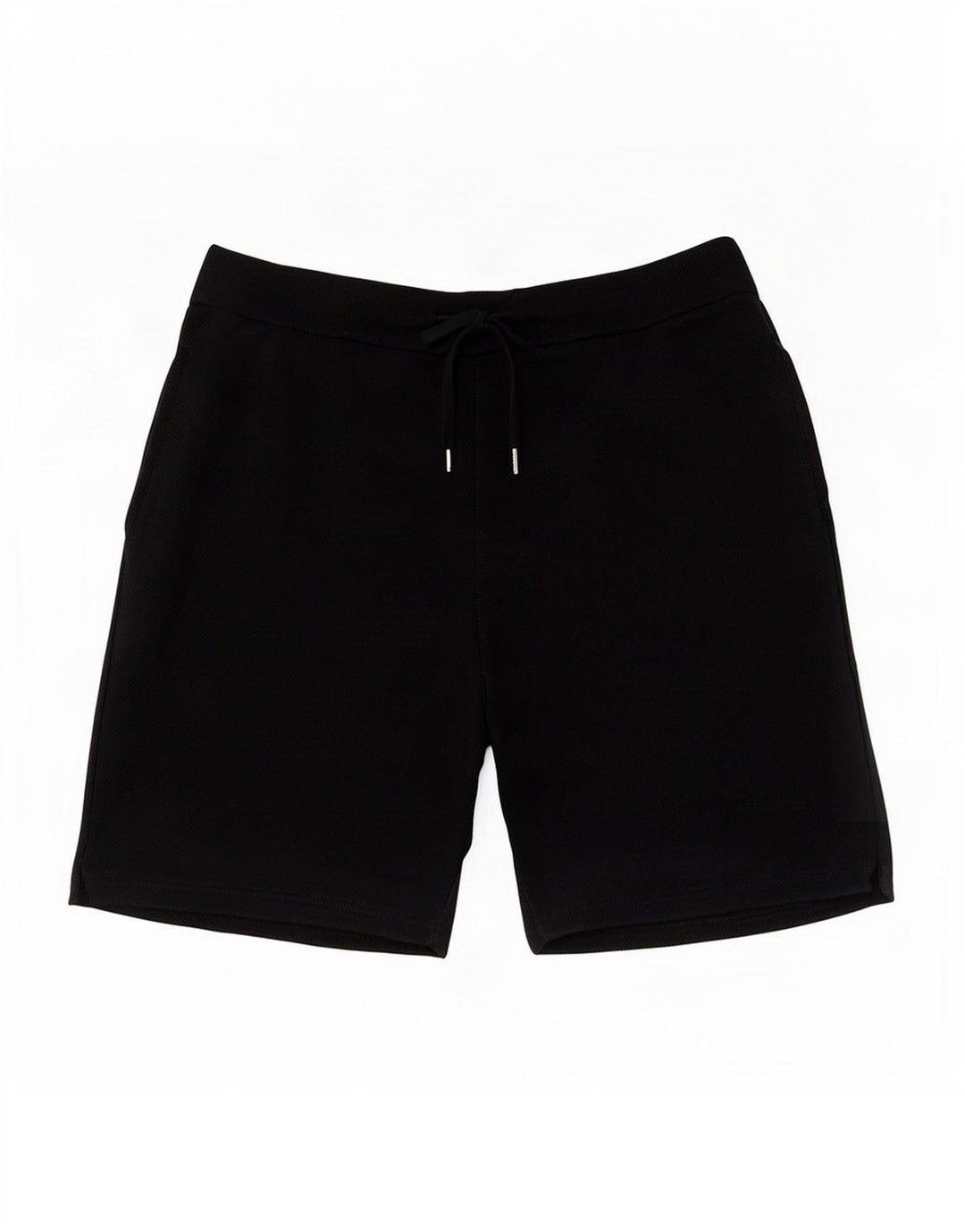Zara Shorts esportivos masculinos grandes de algodão azul marinho