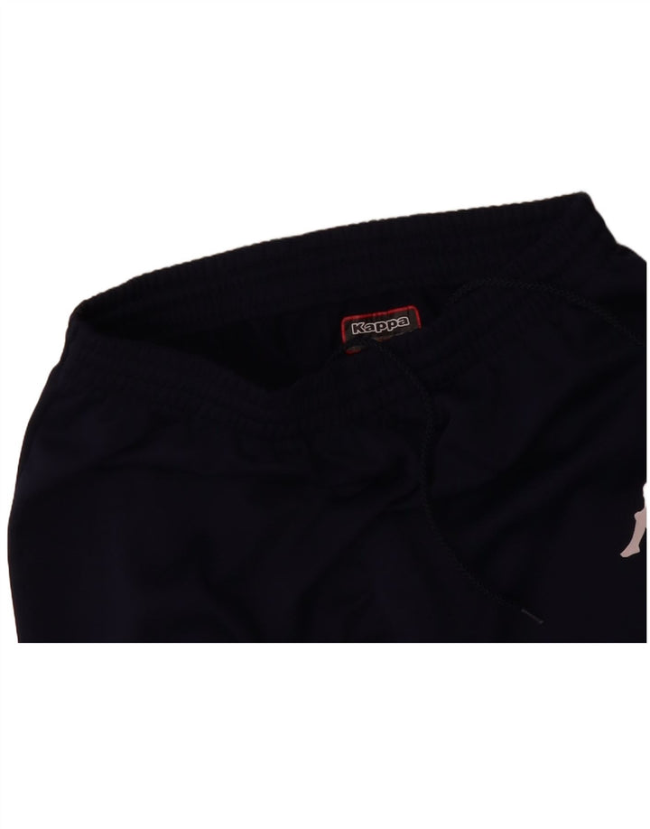 KAPPA Mens Bermuda Sport Shorts Médio Azul Marinho Poliéster