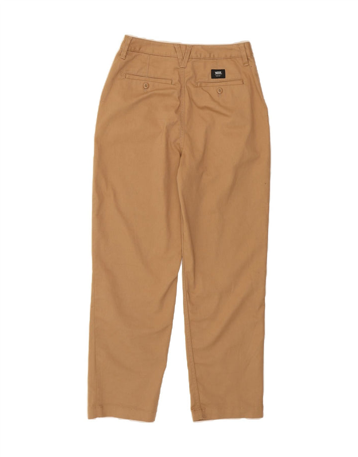 VANS Womens Tapered Casual Trousers W26 L27 Brown Vintage Vans and Second-Hand Vans from Messina Hembry 