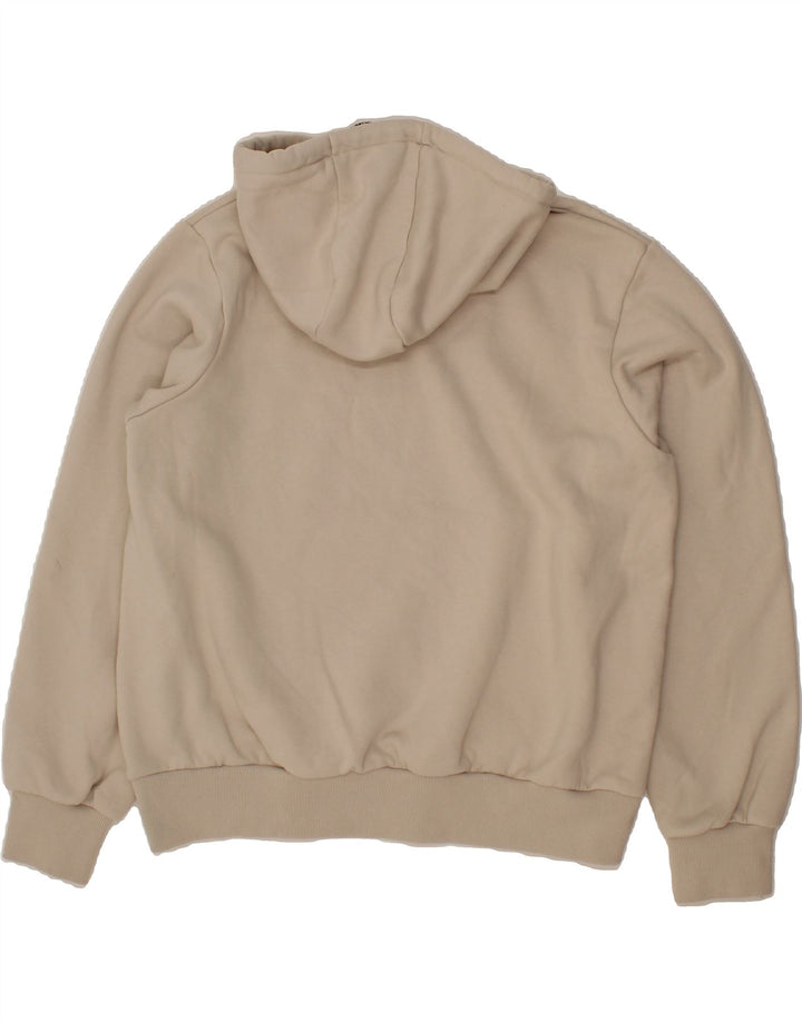 CHAMPION Womens Oversized Hoodie Jumper UK 18 XL Beige Cotton Vintage Champion and Second-Hand Champion from Messina Hembry 