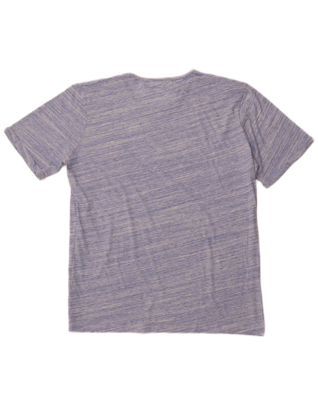 Camiseta masculina CARRERA Top XL algodão manchado azul
