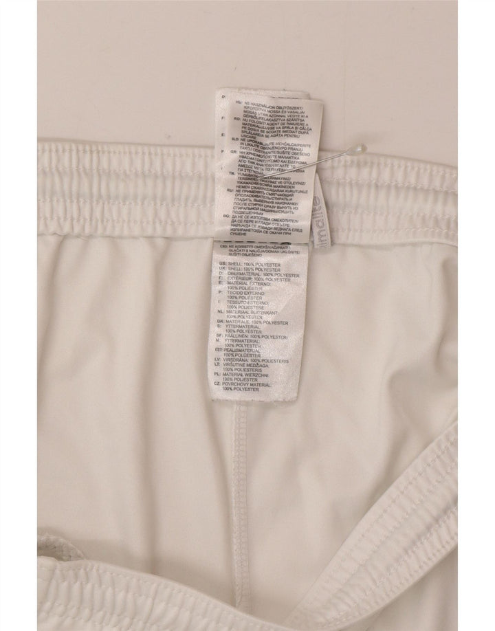 Adidas Mens Climalite Sport Shorts Grande Poliéster Branco