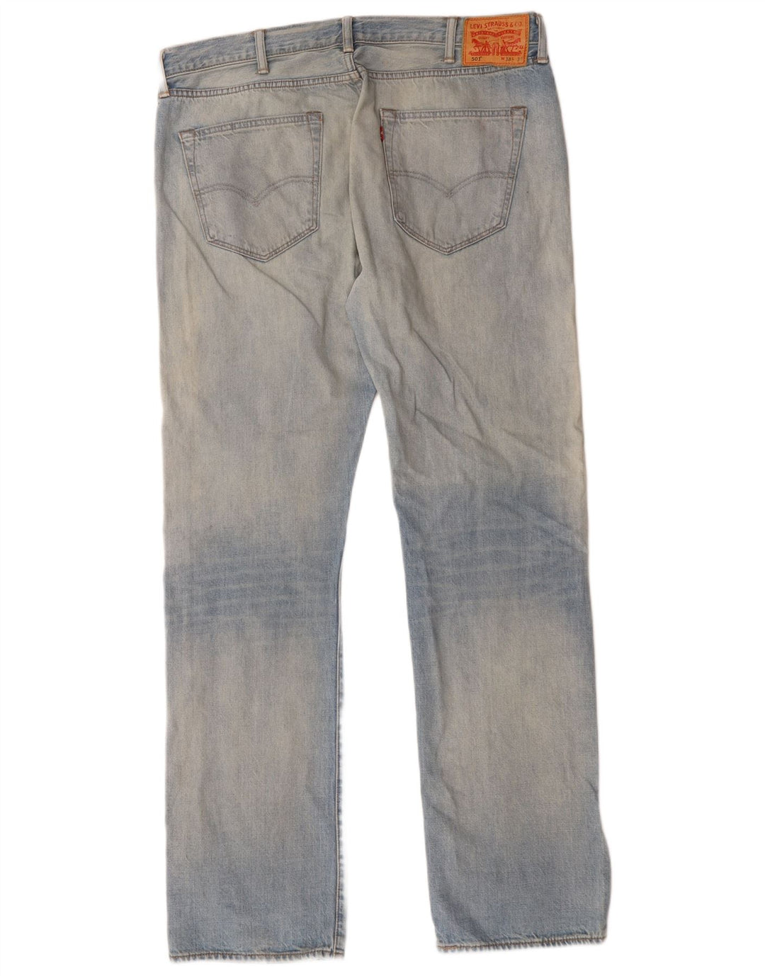 Jeans Levis 501 Straight Masculino W38 L34 Azul Viscose