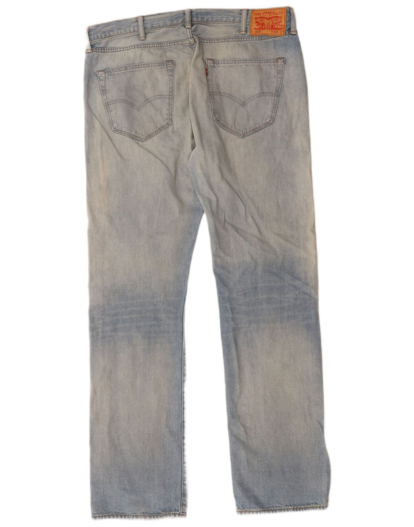 Jeans Levis 501 Straight Masculino W38 L34 Azul Viscose