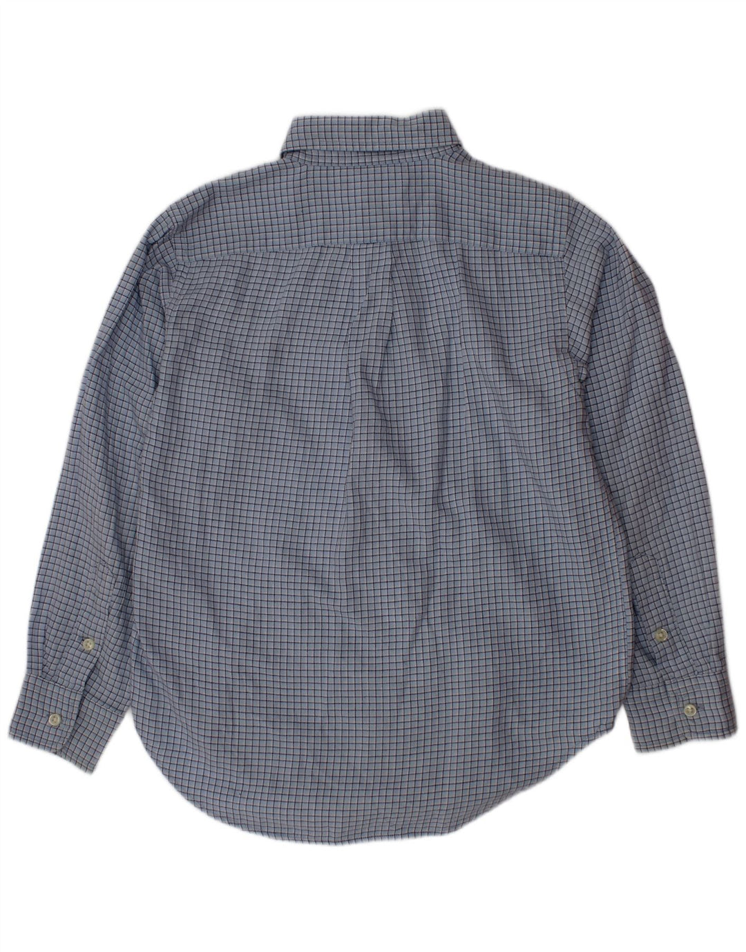 Ralph Lauren Camisa masculina 5-6 anos algodão guingão azul