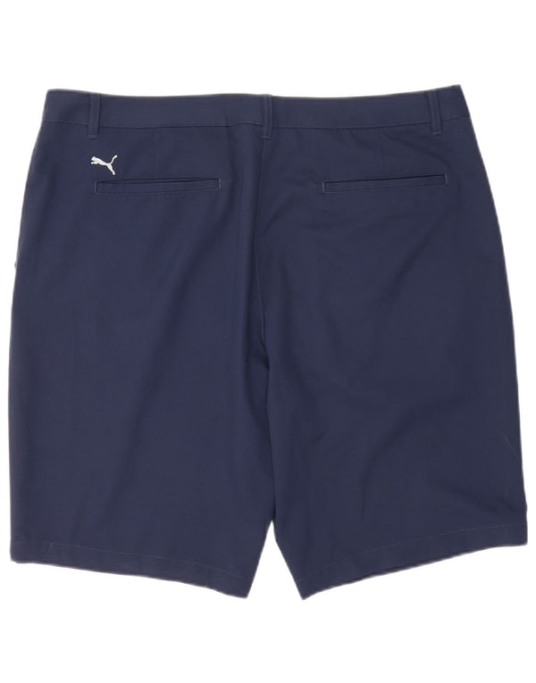 Shorts Chino Masculino Puma W38 XL Azul Marinho Poliéster