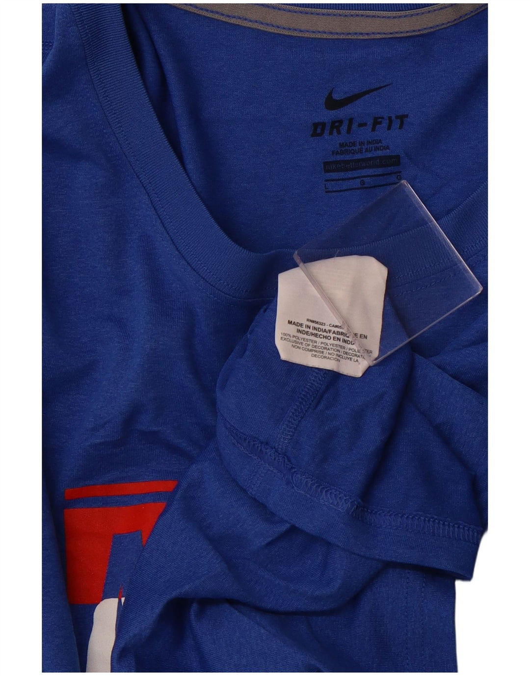 Camiseta feminina NIKE Allen Basketball Graphic UK 14 grande azul