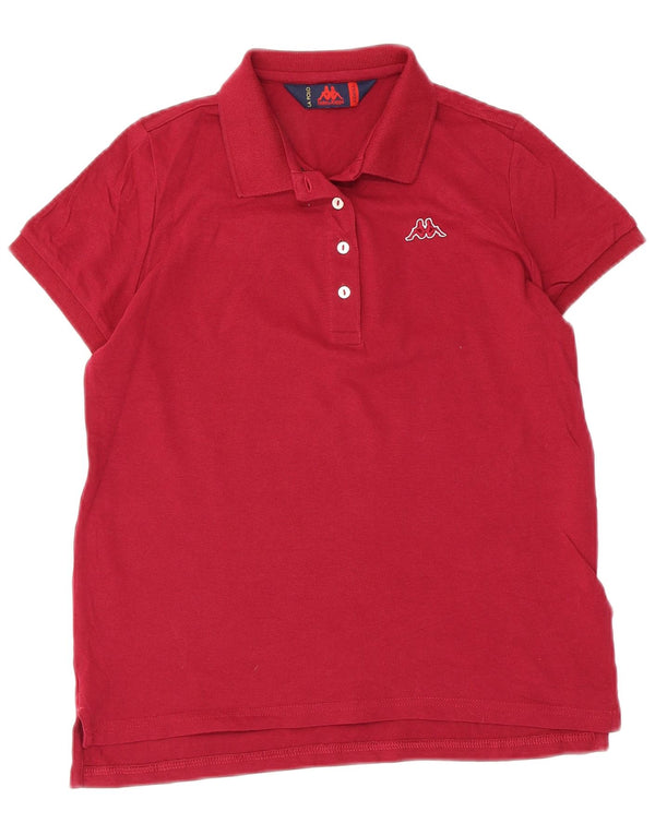 Camisa polo feminina KAPPA UK 6 XS algodão marrom