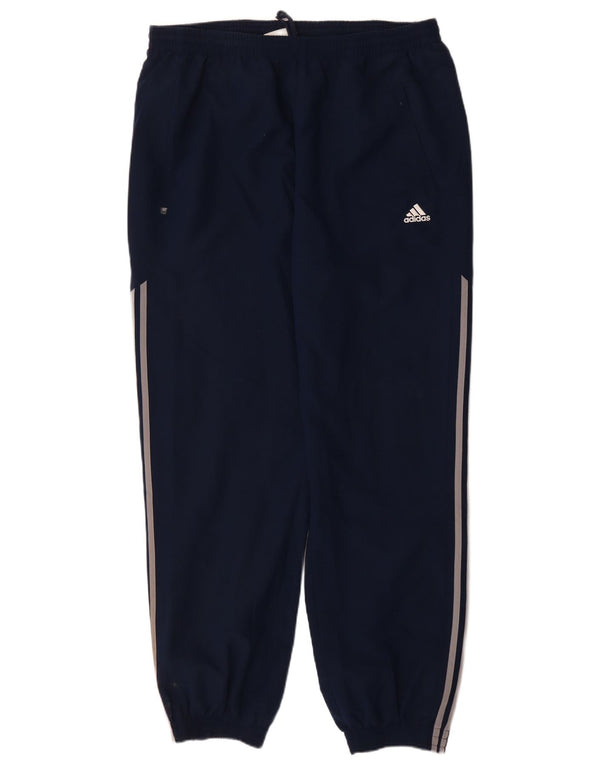 Calça de treino masculina ADIDAS joggers 2XL azul marinho poliéster