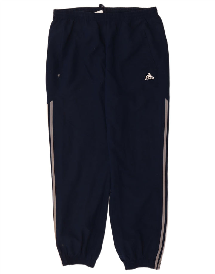 Calça de treino masculina ADIDAS joggers 2XL azul marinho poliéster