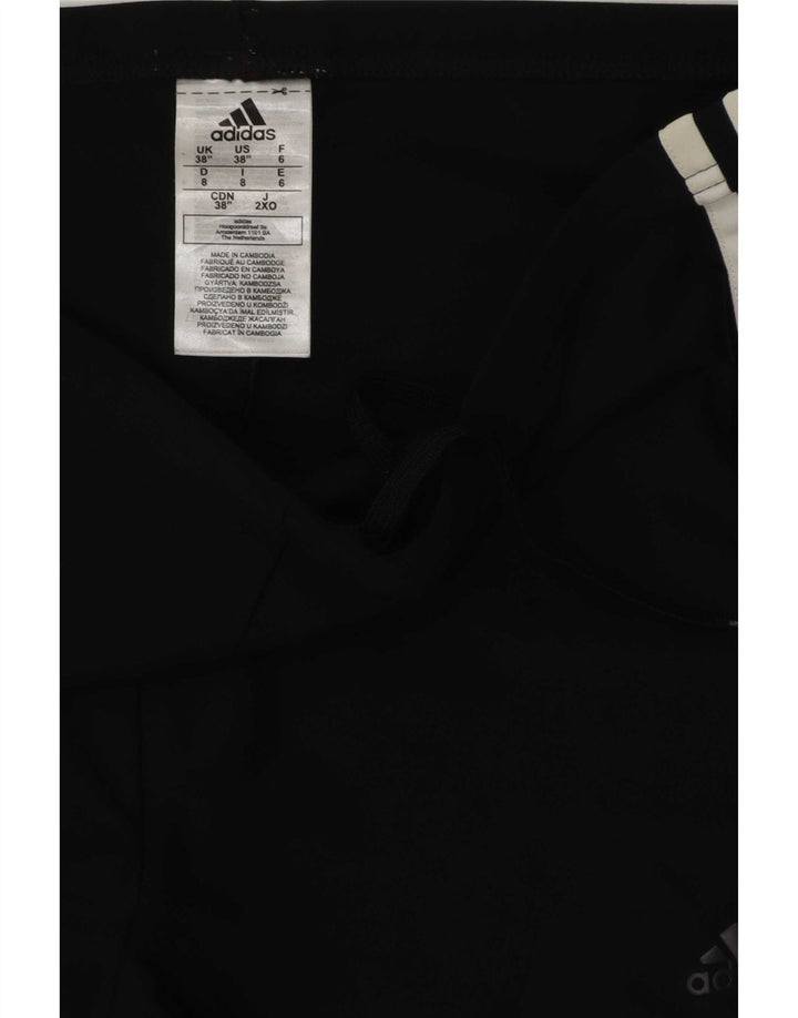 Shorts de natação masculino Adidas médio preto poliéster